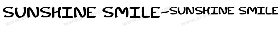 Sunshine Smile字体转换